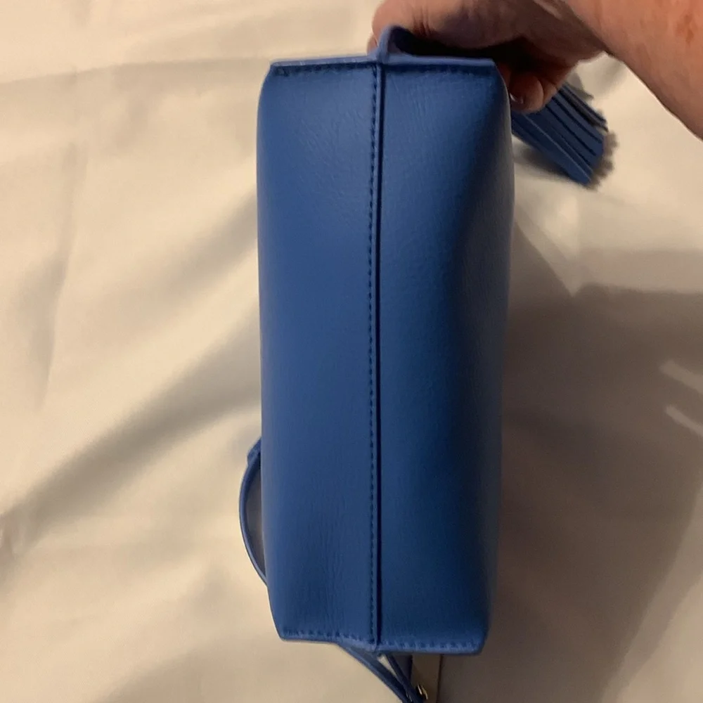 Kate Spade Foster Court Pepper, Alice Blue Leather Crossbody